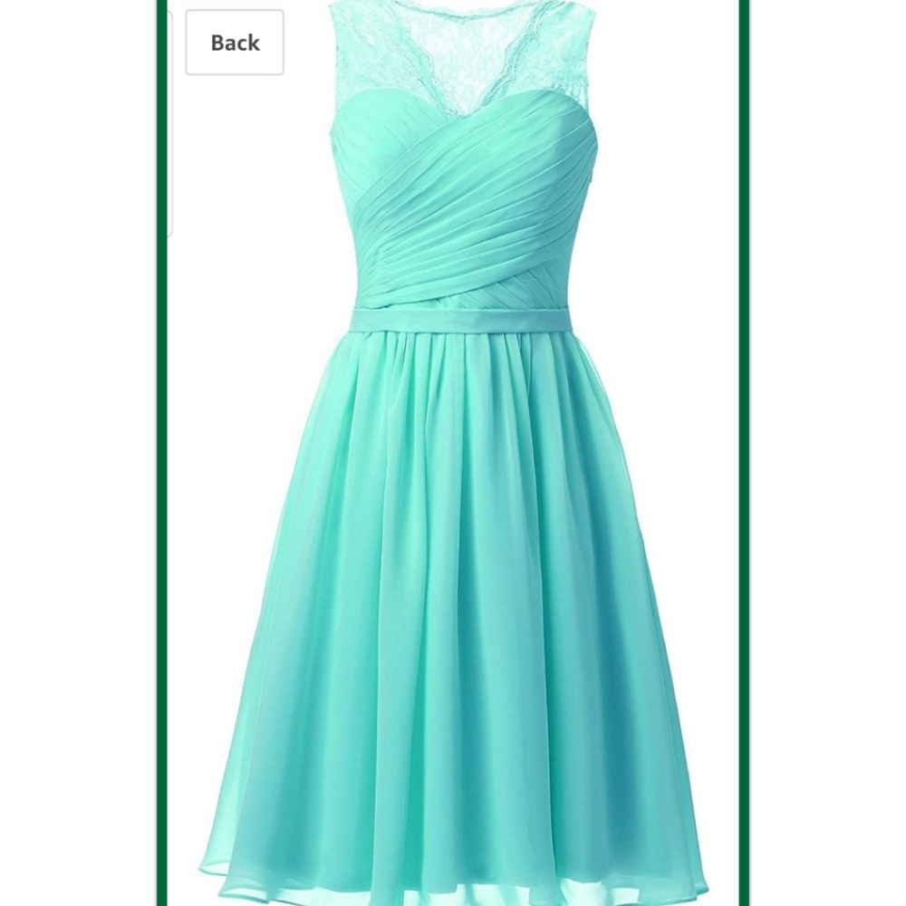 Nice Chiffon knee length dress